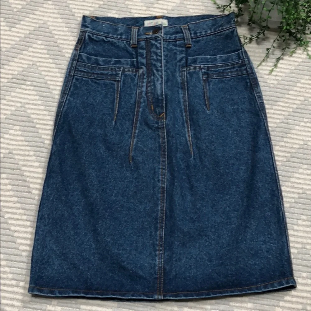Vintage Jordache jean skirt